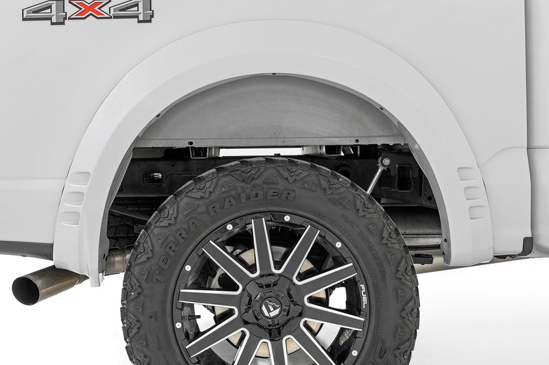 Rough Country Fender Flares | SF1 | Gloss Black | Ford F-150 2WD/4WD (2021-2025)