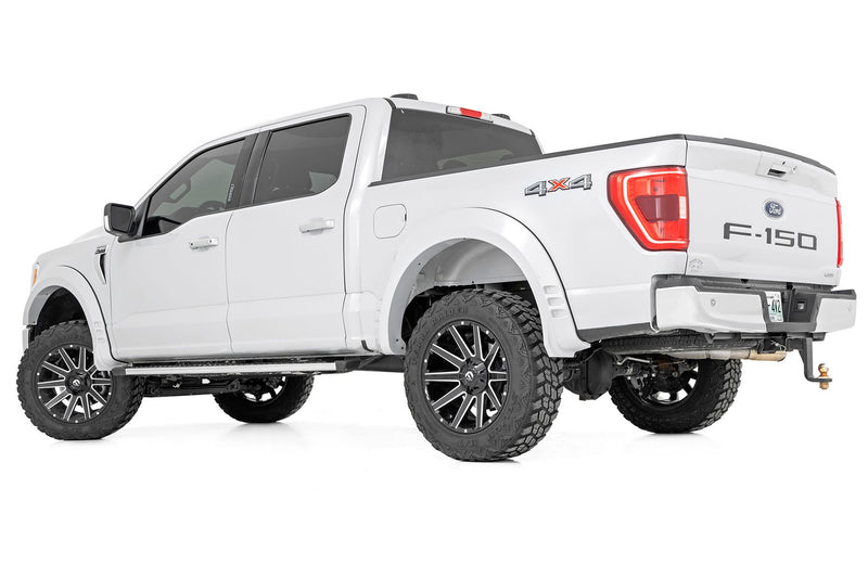 Rough Country Fender Flares | SF1 | TQ Smoked Quartz | Ford F-150 2WD/4WD (2021-2025)