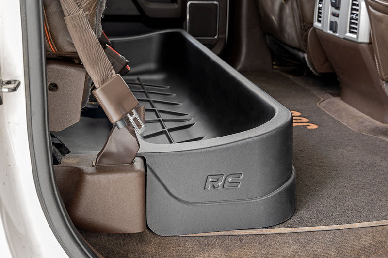 Under Seat Storage | Crew Cab | Ford F-150/F-250/F-350/Raptor  (2015-2026)