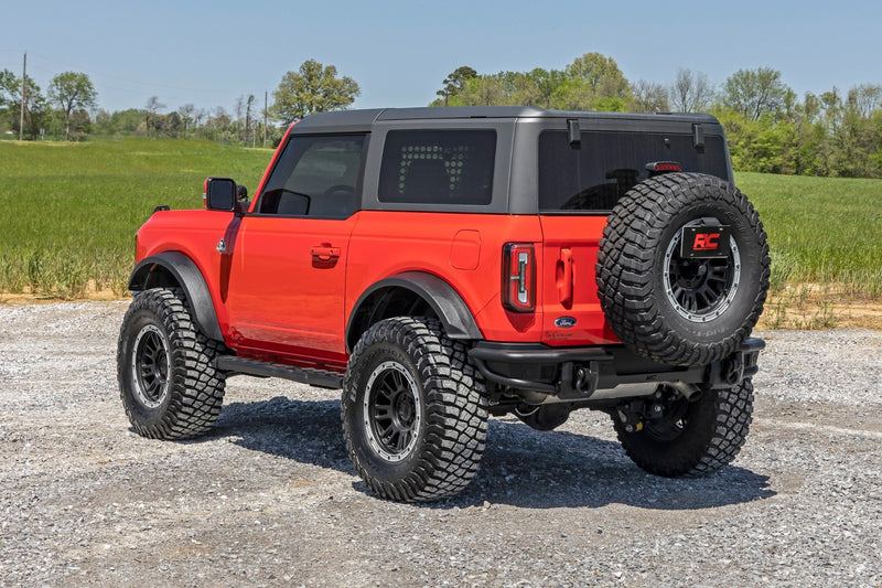 Rough Country BA2 Running Boards | Side Step Bars | 2-Door | Ford Bronco (2 Door) (21-25)