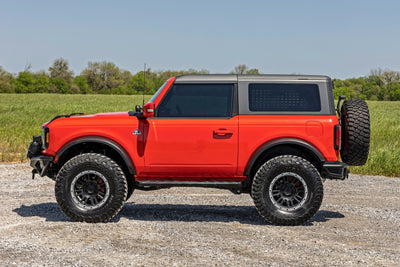 Rough Country BA2 Running Boards | Side Step Bars | 2-Door | Ford Bronco (2 Door) (21-25)