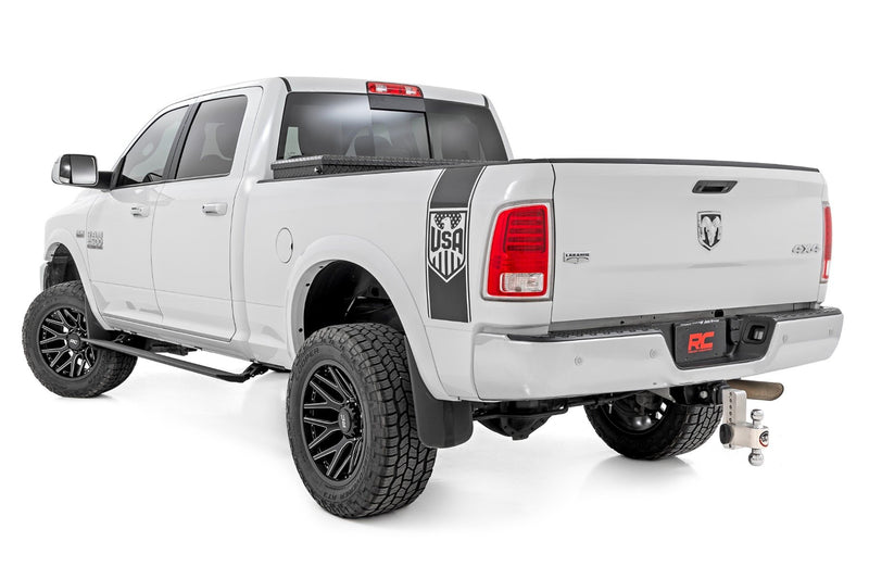 Rough Country Power Running Boards | Dual Electric Motor | Quad Cab | Ram 2500/3500 (10-25)