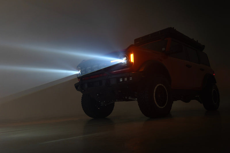 DRL Halo LED Headlights | DOT Approved | Ford Bronco 4WD (2021-2025)