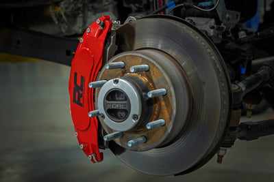 Caliper Covers | Front and Rear | Red | Ford F-250/F-350 Super Duty (23-26)