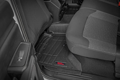 Sure-Fit Floor Mats | Front & Rear | Crew | Ford Ranger 2WD/4WD (2024-2026)