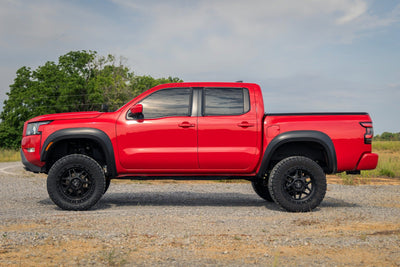 Rough Country Fender Flares | Sport | QAK Glacier White | Nissan Frontier 2WD/4WD (22-25)