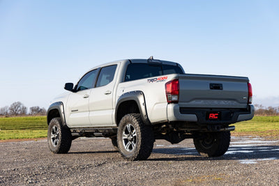 Rough Country Pocket Fender Flares | 8W2 Cavalry Blue | Toyota Tacoma 2WD/4WD (2016-2023)