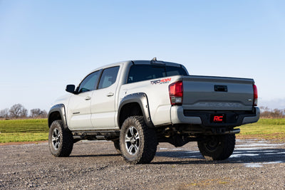 Rough Country Pocket Fender Flares | 8T6 Voodoo Blue | Toyota Tacoma 2WD/4WD (2016-2023)