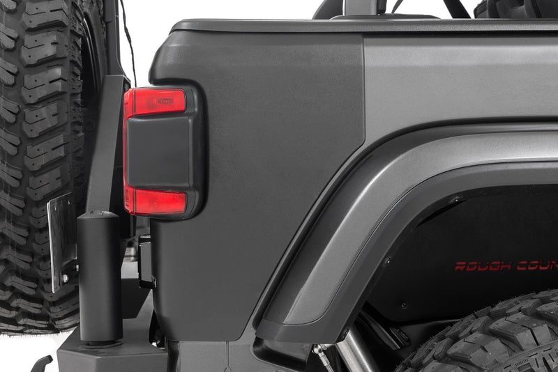 Trail Cladding | Rear Corners | Jeep Wrangler JL/Wrangler Unlimited (18-25)