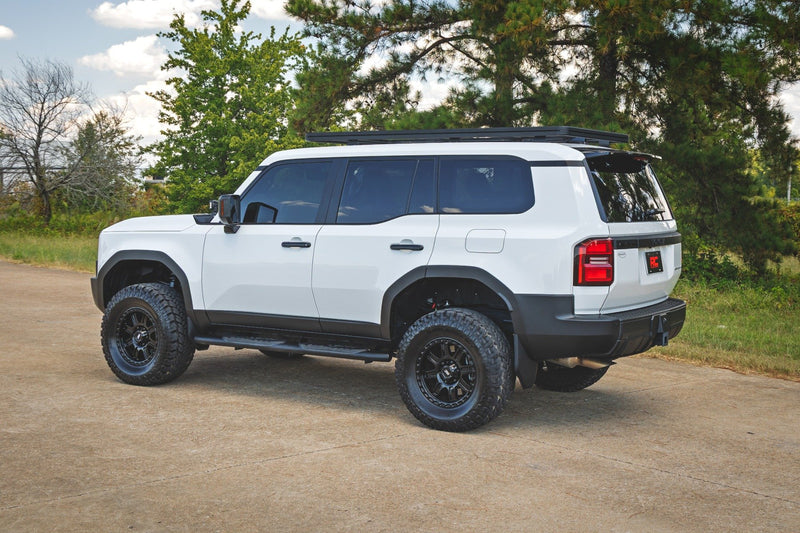 Oval Nerf Steps | Black | Toyota Land Cruiser 4WD (2024-2025)