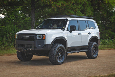 Oval Nerf Steps | Black | Toyota Land Cruiser 4WD (2024-2025)