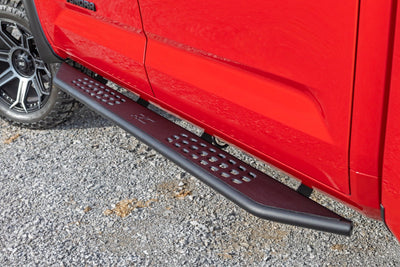 Rough Country OV2 Running Boards | Side Step Bars | Crew Cab | Toyota Tundra 2WD/4WD (22-25)