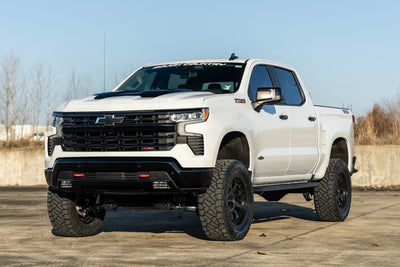 Rough Country 80 Series Wheel | One-Piece | Semi Gloss Black | 20x9 | 6x5.5 | -12mm