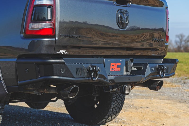 Rough Country Rear Bumper | Tubular | Ram 1500 2WD/4WD (2019-2025)