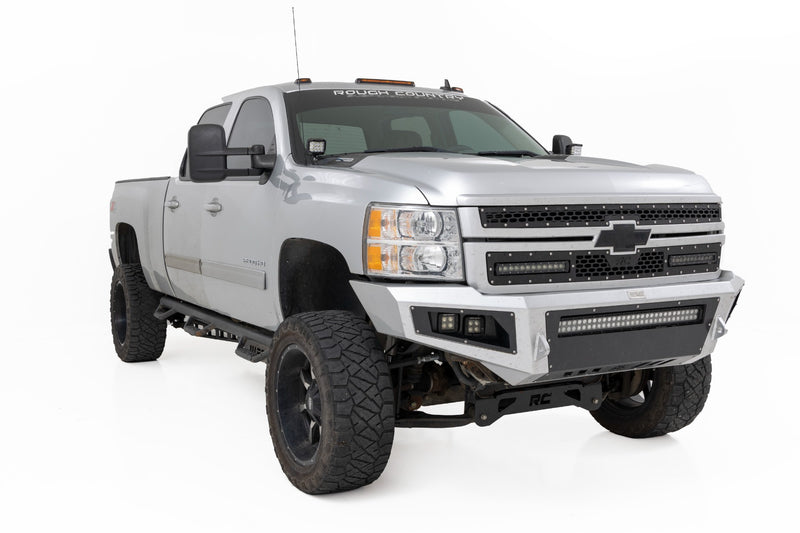 LED Light Kit | Ditch Mount |  3" OSRAM | Wide | Chevy 1500 & Chevy/GMC 2500HD/3500HD (07-14)