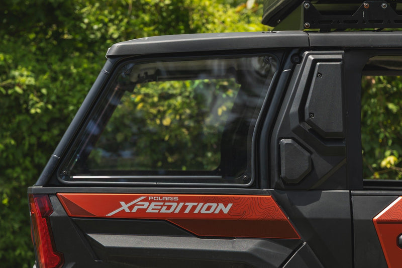 Bed Side Rear Windows | Scratch Resistant | Polaris XPEDITION ADV 5