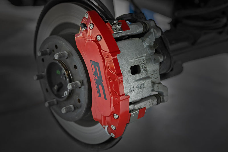 Caliper Covers | Front and Rear | Red | Toyota Tundra 2WD/4WD (2022-2025)