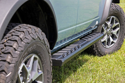 Rough Country BA2 Running Boards | Side Step Bars | 4-Door | Ford Bronco 4WD (2021-2025)