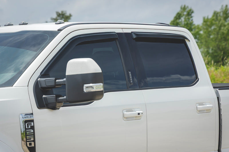 Side Window Deflectors | Tape On Rain Guard | Ford F-150 (17-25)/F-250 (15-26)