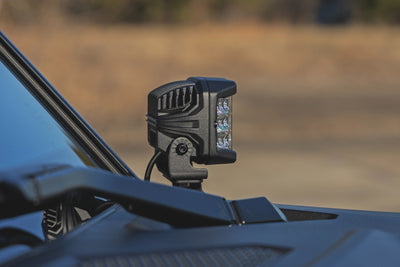 LED Light Kit | Ditch Mount | 2" Black Pair | White DRL | Toyota Land Cruiser (24-25)