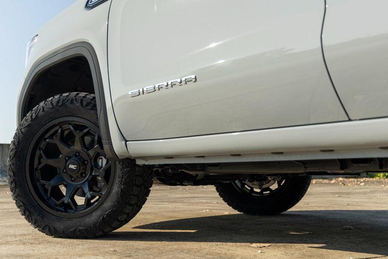 Rough Country 80 Series Wheel | One-Piece | Semi Gloss Black | 20x9 | 6x5.5 | 0mm