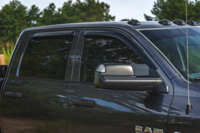 Side Window Deflectors | Tape On Rain Guard | Ram 1500 (09-18)/2500 (10-26)