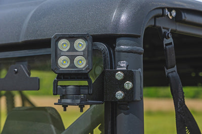 LED Light Kit | Rear Mount | 2" Black Pair | White DRL | CFMOTO UFORCE 1000