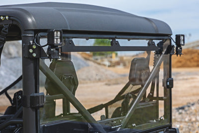 LED Light Kit | Rear Mount | 2" Black Pair | White DRL | CFMOTO UFORCE 1000