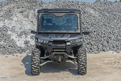 Rough Country Electric Tilt Windshield | Glass | Can-Am Defender HD 8/HD 9/HD 10