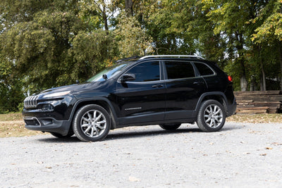 LED Light Kit | Ditch Mount | 2" Black Pair | Flood | Jeep Cherokee KL (14-21)