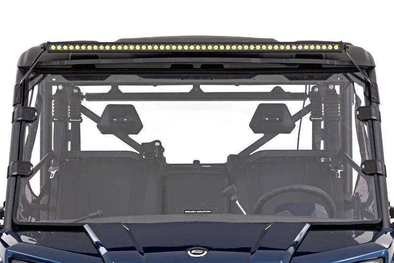 LED Light Kit | Front Mount | 50" Black Single Row | CFMOTO UFORCE 1000