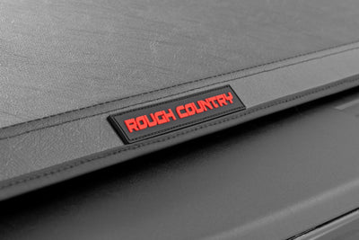 Soft Tri-Fold Bed Cover | 5'7" Bed | Nissan Titan 2WD/4WD (2017-2024)