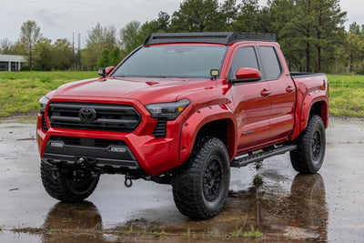 Rough Country BA2 Running Boards | Side Step Bars | Double Cab | Toyota Tacoma (24-25)