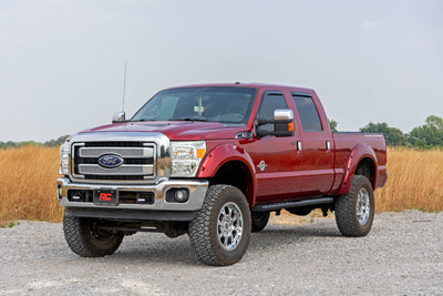 Rough Country BA2 Running Boards | Side Step Bars | Ford F-250/F-350 Super Duty (99-16)
