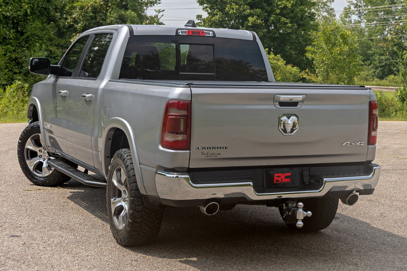 Rough Country OV2 Running Boards | Side Step Bars | Crew Cab | Ram 1500 (19-25)/1500 TRX (21-24)