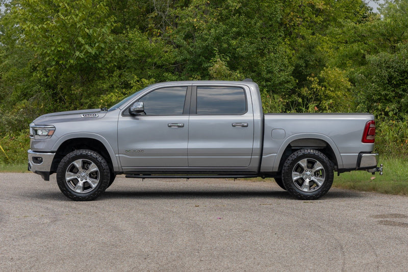 Rough Country OV2 Running Boards | Side Step Bars | Crew Cab | Ram 1500 (19-25)/1500 TRX (21-24)