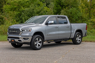 Rough Country OV2 Running Boards | Side Step Bars | Crew Cab | Ram 1500 (19-25)/1500 TRX (21-24)
