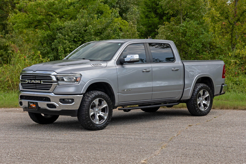 Rough Country OV2 Running Boards | Side Step Bars | Crew Cab | Ram 1500 (19-25)/1500 TRX (21-24)