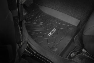 Flex Fit Floor Mats | FR & RR | 4 Door | Jeep Wrangler Unlimited 4WD (18-25)