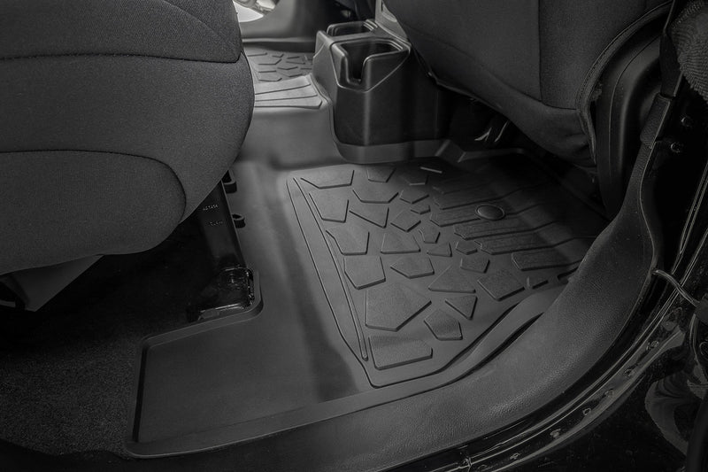 Flex Fit Floor Mats | FR & RR | 4 Door | Jeep Wrangler Unlimited 4WD (18-25)