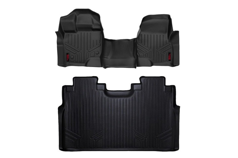Floor Mats | FR & RR | Over Hump | Ford F-150 (15-25)/F-150 Lightning (22-25)/Raptor (17-25)