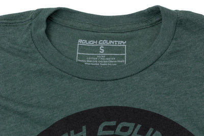 Rough Country T-Shirt | RC Mountains | Forest Green | 3XL