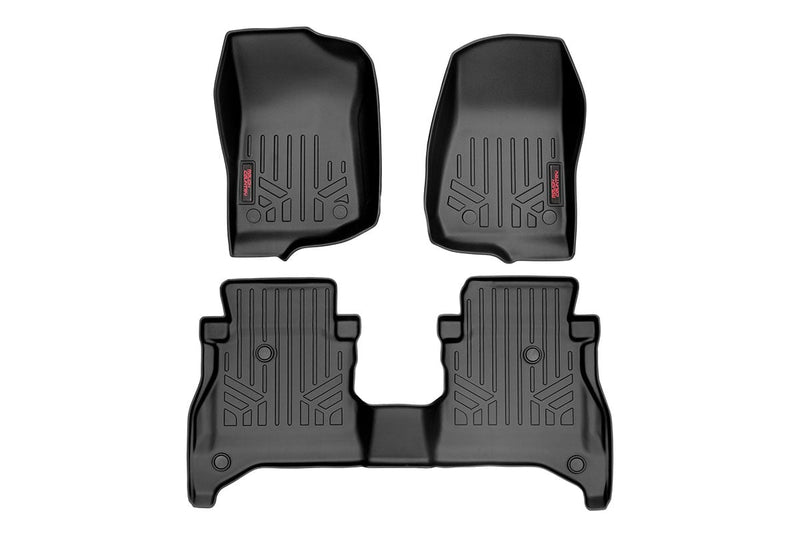 Floor Mats | FR & RR | RR Non-Lock | Jeep Gladiator JT 4WD (2020-2025)