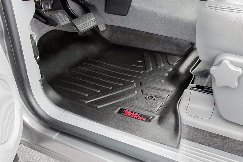 Rough Country Floor Mats | Front | Chevy/GMC 1500/2500HD/3500HD (07-13)