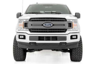 LED Light Kit | Grille Mount | 10" Chrome Slimline Pair | Ford F-150 (18-20)