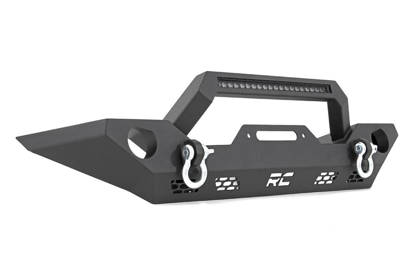 Rough Country Front Bumper | Sport | OE Fog | Jeep Gladiator JT/Wrangler JK & JL/Wrangler Unlimited 4WD