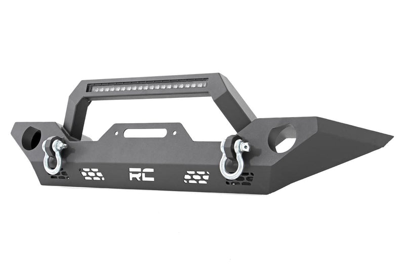 Rough Country Front Bumper | Sport | OE Fog | Jeep Gladiator JT/Wrangler JK & JL/Wrangler Unlimited 4WD