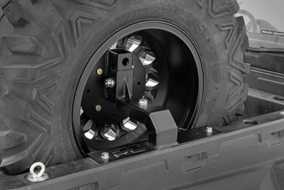 Spare Tire Carrier | Bed Side Mount | Multiple Makes & Models (Can-Am/Polaris)