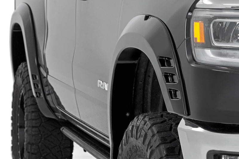 Rough Country Fender Flares | SF1 | PAR Maximum Steel | Ram 1500 2WD/4WD (2019-2024)