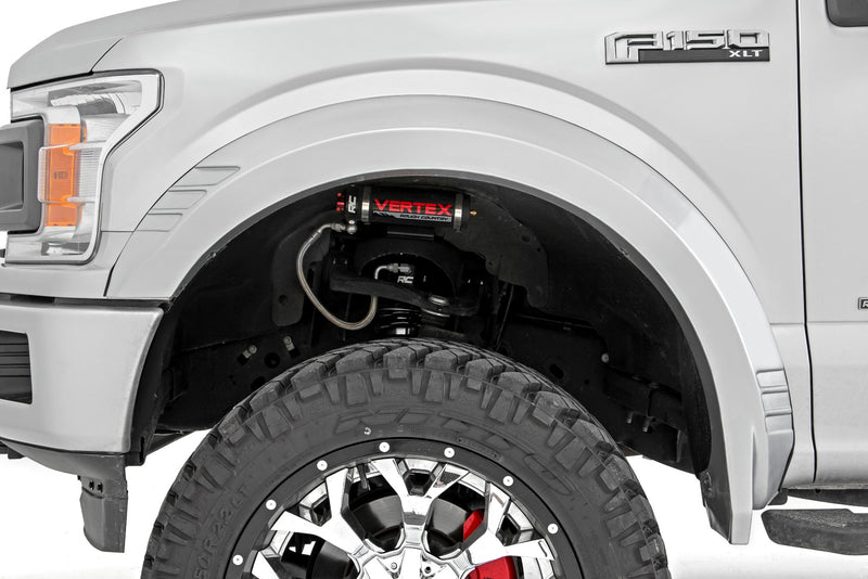 Rough Country Fender Flares | SF1 | Z1 Oxford White | Ford F-150 2WD/4WD (2015-2017)